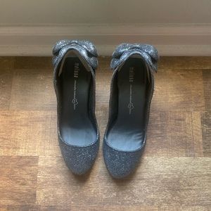 Sparkly Melissa high heels